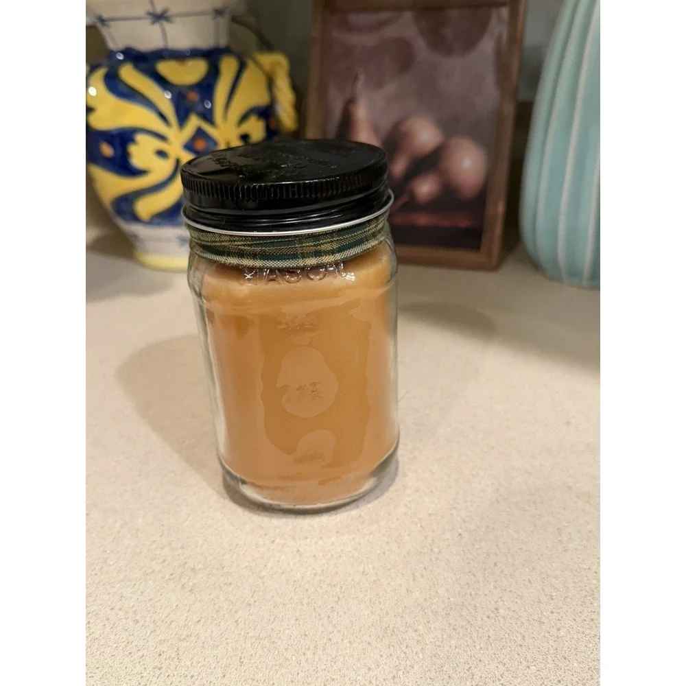 Thompson's Candle Co Apple Dumpling Mason Jar Candles Tennessee Smoky Mountains